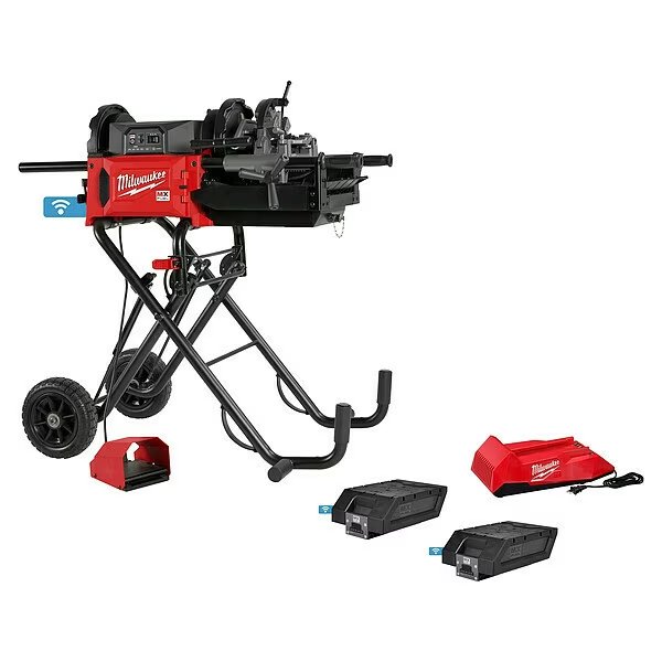 MX FUEL 1/8 in. - 2 in. Pipe Threading Machine, Milwaukee Tool, Mfr#: MXF512-2XC