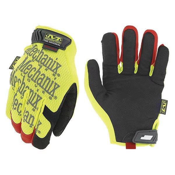 Hi-Vis Cut Resistant Gloves, A4 Cut Level, Lime, 12, Mechanix Wear, Mfr#: SMG-X91-012