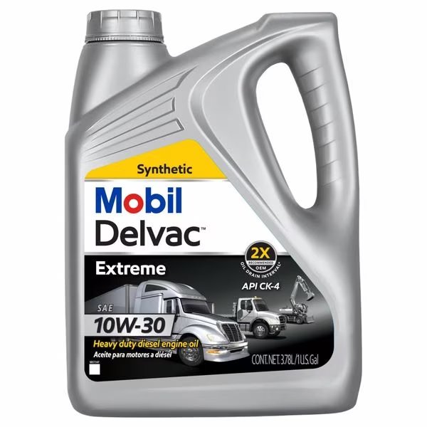 MOBIL DELVAC EXTREME 10W-30, 4X1 Gallon, Mobil, Mfr#: 122454