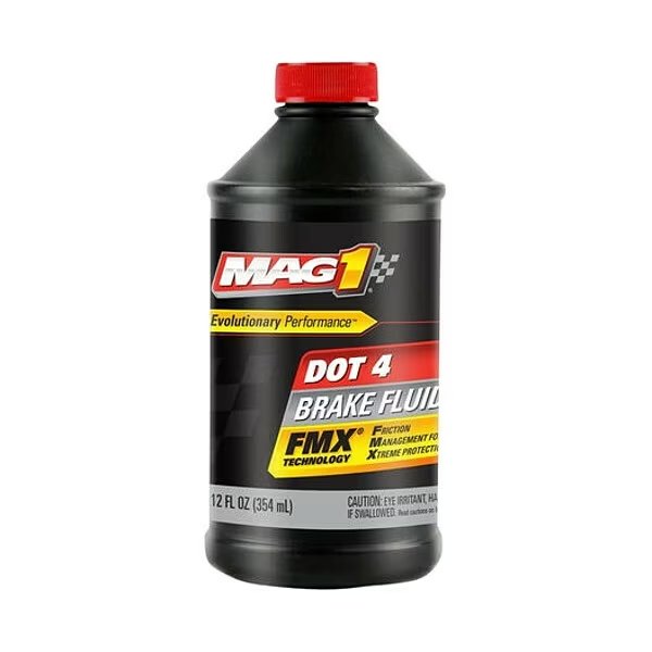 DOT 4 Brake Fluid, 12 oz, Glycol Base, Mag 1, Mfr#: MAG1126