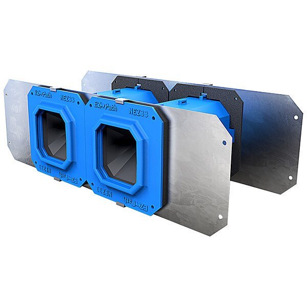 Smoke and Acoustic Pthwy Device, 9 in. W, Sti, Mfr#: NEZDP233