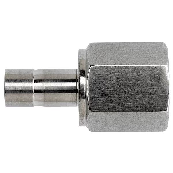 Female NPT Adapter, Gas, N2430, Brennan Industries, Mfr#: N2430-04-04-SS