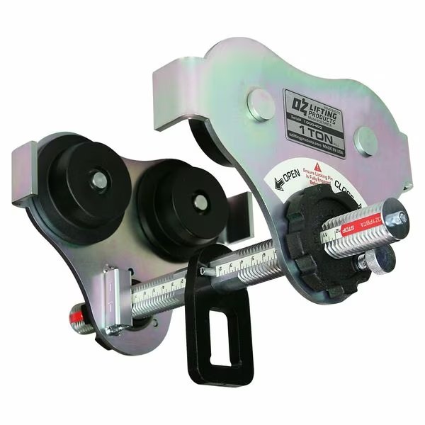 Push Beam Trolley, Oz Lifting Products, Mfr#: OZ1PBTA-12