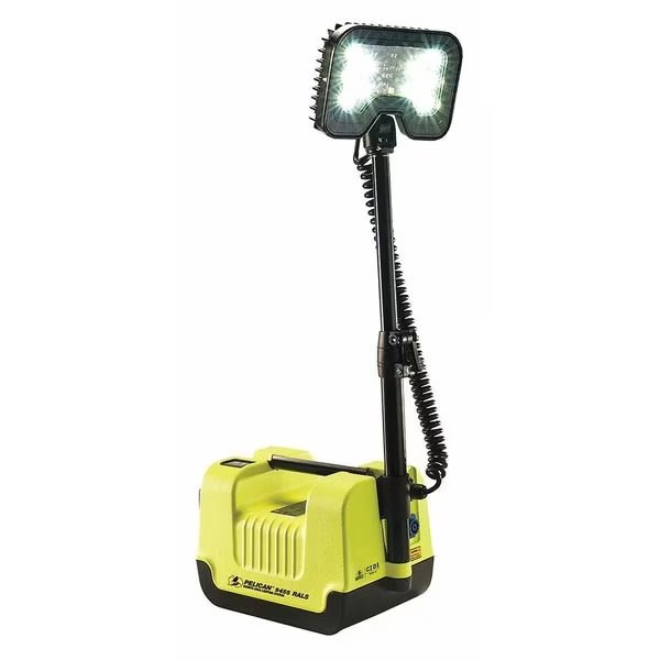 Temporary Job Site Light, 1600 lm, 10VDC, Pelican, Mfr#: 094550-0000-245