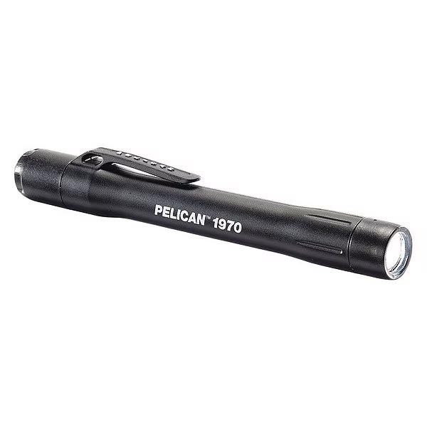 Industrial Penlight, ABS, Black, 139lm, Pelican, Mfr#: 1970