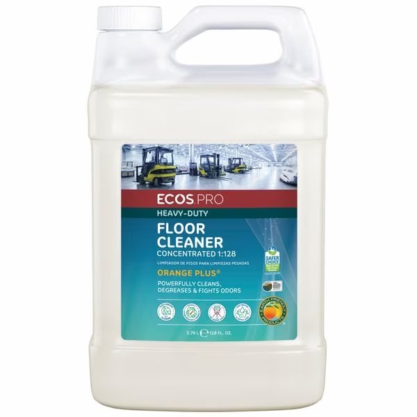 Floor Cleaner Concentrate, PK4, Ecos Pro, Mfr#: PL9448/04