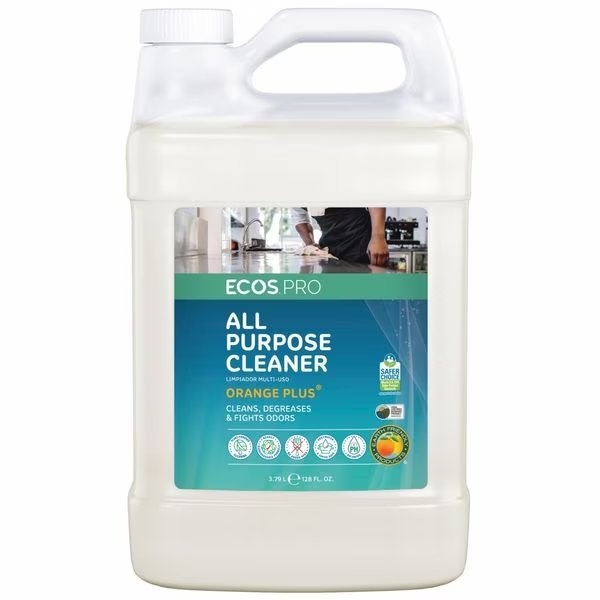 All Purpose Cleaner, Jug, Orange, 4 PK, Ecos Pro, Mfr#: PL9706/04