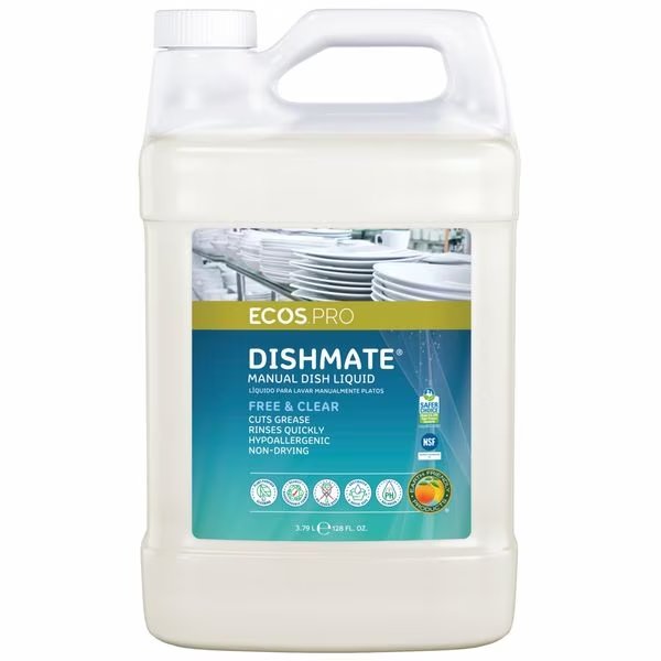 Dish Soap Liquid Dishwashing, PK4, Ecos Pro, Mfr#: PL9721/04