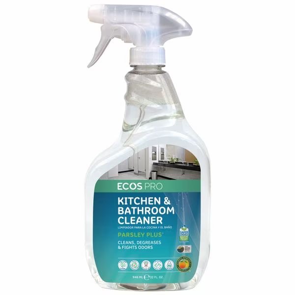 Kitchen Bathroom Cleaner, PK6, Ecos Pro, Mfr#: PL9746/6