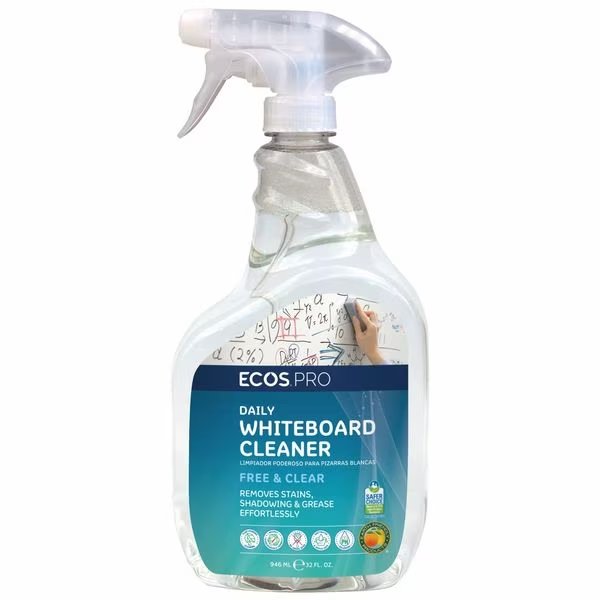 Dry Erase Whiteboard Cleaner, PK6, Ecos Pro, Mfr#: PL9869/6