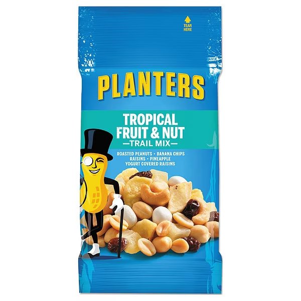 Food, Planters Trail Mix, 72 PK, Planters, Mfr#: KRF00026