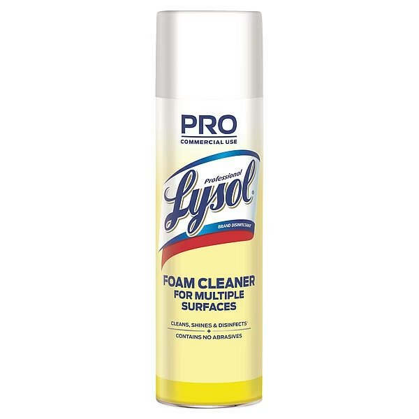 Disinfectant Foam Cleaner, 24 oz. Aerosol, Fresh, Lysol, Mfr#: 36241-02775