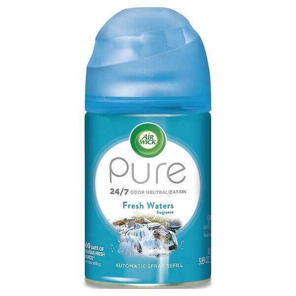 Freshmatic Ultra Automatic Spray Refill, Fresh Waters, 5.89 oz Aerosol Spray, Air Wick, Mfr#: 62338-79553
