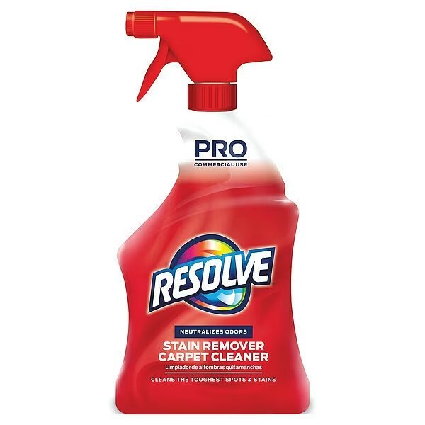 Carpet Cleaner, 32 oz Spray Bottle, PK12, Resolve, Mfr#: RAC97402