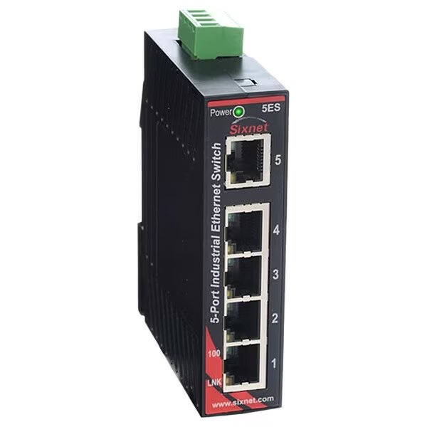 Ethernet Switch, Red Lion, Mfr#: SL-5ES-1