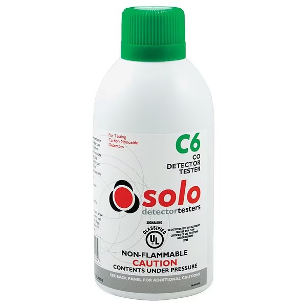 Carbon Monoxide Detector Tester, 6 In H, Sdi, Mfr#: SOLOC6