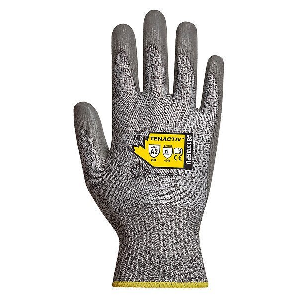 Cut-Resistant Gloves, A2 Cut Level, 13 ga, Gray, 5, Superior Glove, Mfr#: S13TAGPU-5