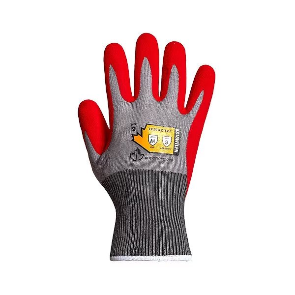 Work Gloves, A4 Cut Level, 18 ga, 2XL ( 11 ), Tenactiv, Mfr#: S18WTLFN-11