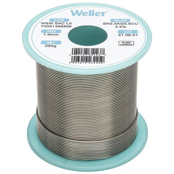 Solder Wire, Weller, Mfr#: T0051388899