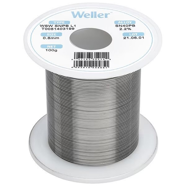 Solder Wire, Weller, Mfr#: T0051403199