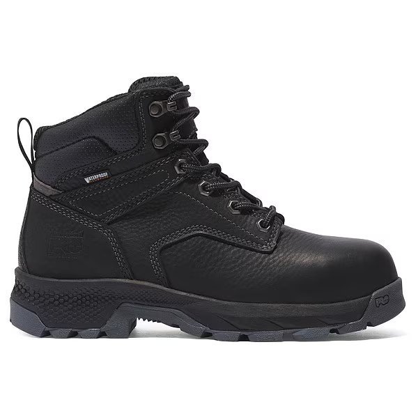 Women's 6-Inch Work Boot, 7 1/2 M, Black, TB1A5WUY001