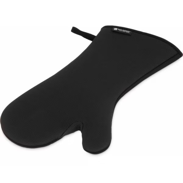 Oven Mitt, Neoprene, Black, San Jamar, Mfr#: UCMX15BK