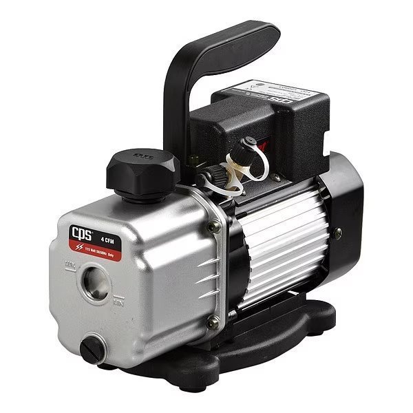 Vacuum Pump, 4.0 cfm, 1/4 HP, 100 Microns, Pro-Set, Mfr#: VPC4SU