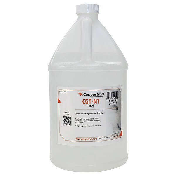 Neutralizing Fluid, Bottle, 1 gal, Cougartron, Mfr#: WELC3176