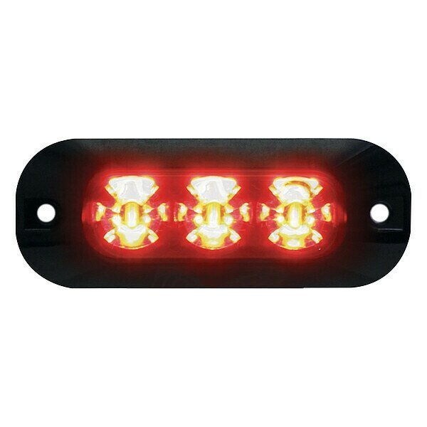Warning Light, LED, 12 to 24VDC, Code 3, Mfr#: XTP3R