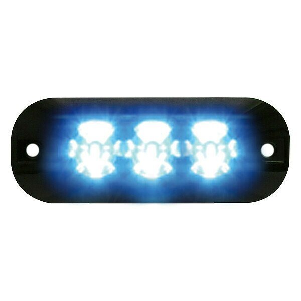 Warning Light, LED, 12 to 24VDC, Code 3, Mfr#: XTP3B