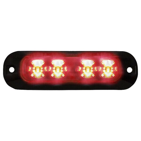Warning Light, LED, 12 to 24VDC, Code 3, Mfr#: XTP4MCRW