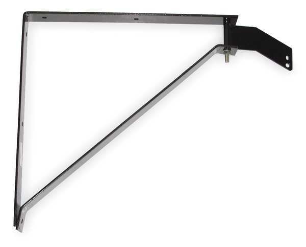 Wall Mount Bracket, Steel, Black, Multifan, Mfr#: BRACKETW30