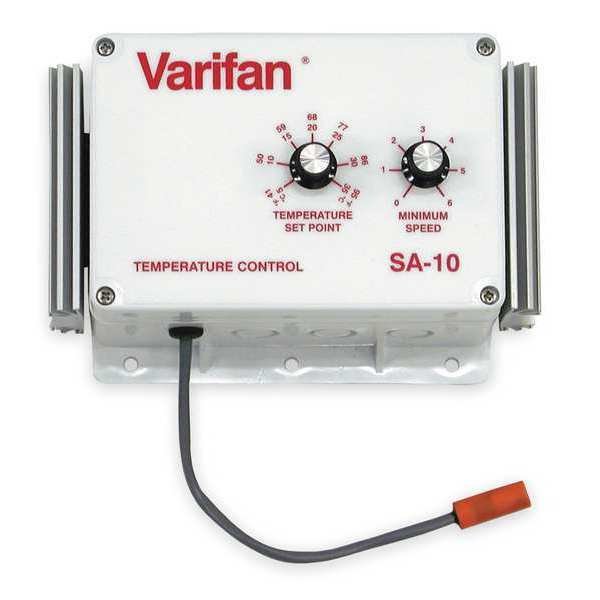 Temp Var Spd Control, 10 Amp, 120/240 V, Multifan, Mfr#: VFSA-10S