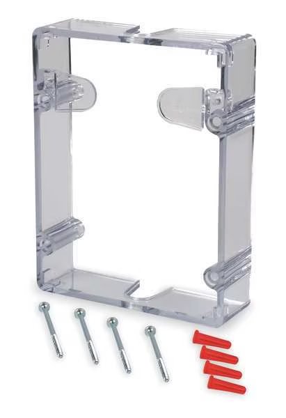 Conduit Spacer with Frame - Clear for Stopper II® series, Safety Technology International, Mfr#: STI-3100