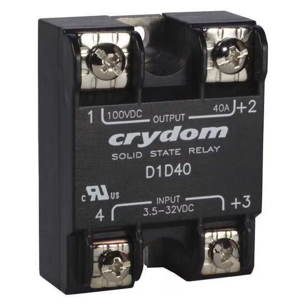 Solid State Relay, 3.5 to 32VDC, 12A, Crydom, Mfr#: D1D12