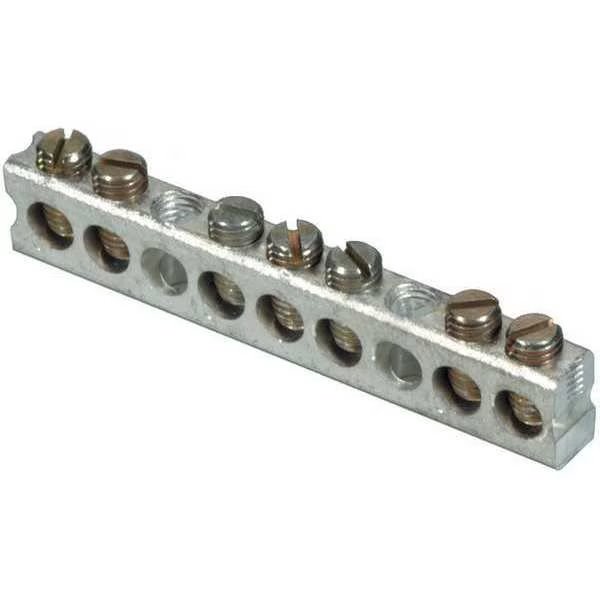 Ground Bar Kit, 125 A, Aluminum, For Use With Square D QO, HOM, NQOD & NF Panelboards, Square D, Mfr#: PK7GTA