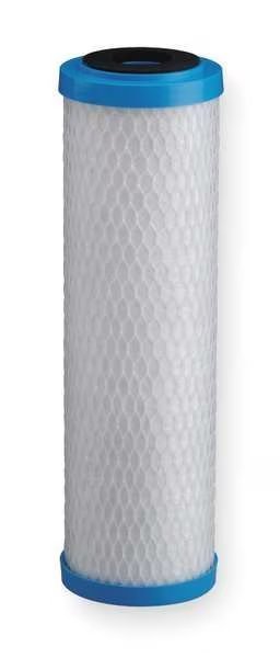 Woven Filter Cartridge, 1 gpm, 1 Micron, 2-7/8" O.D., 9 3/4 in H, Pentair/Pentek, Mfr#: 255416-75