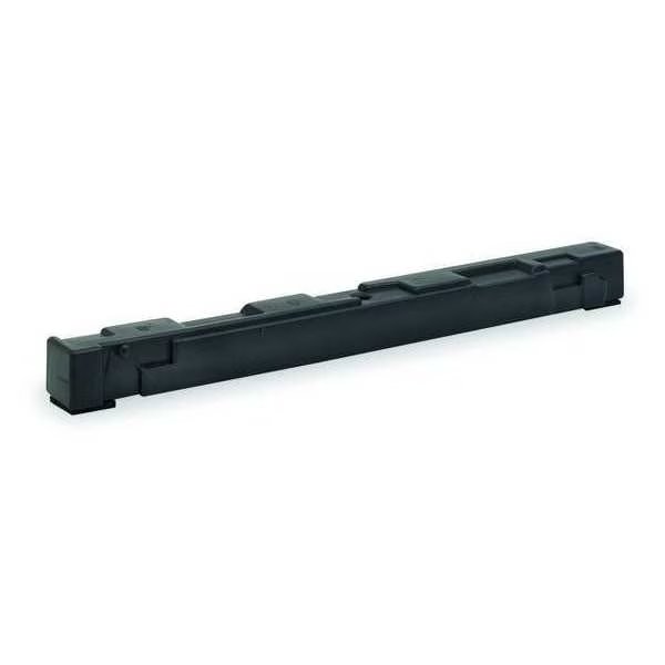 Barricade Weight, polypropylene, 2 in H, 12 in L, 2 in W, Black, Cortina Safety Products, Mfr#: 97-11-bal