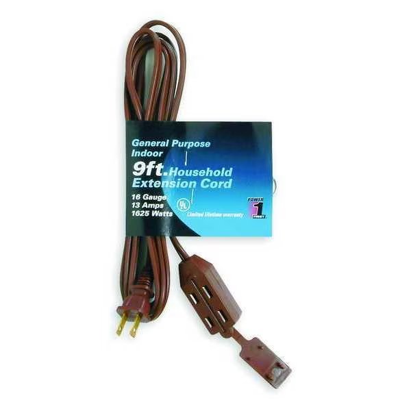 9 ft. 16/2 3-Outlet Extension Cord SPT-2, Power First, Mfr#: 1FD68