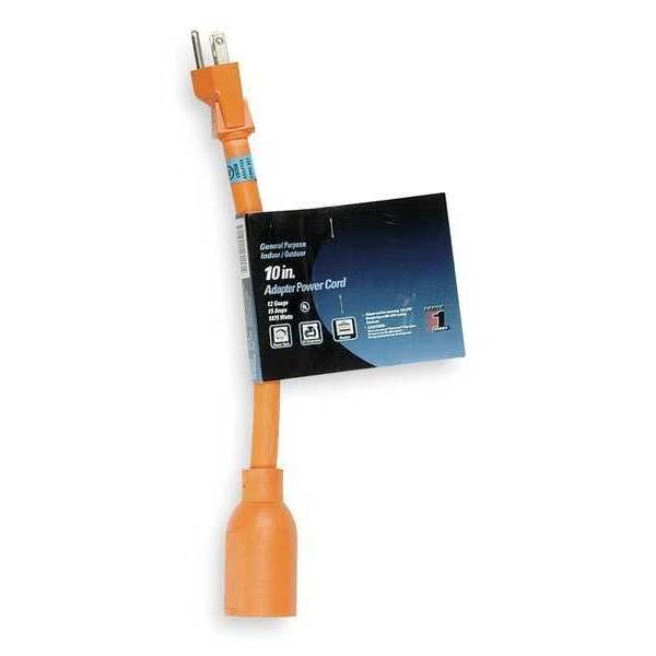 Locking Cord Adapter, 15A, 5-15, L5-20, Power First, Mfr#: 1FD76