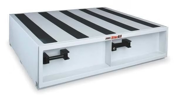 White StorAll™ 13" Tall Heavy-Duty Steel Drawer Storage 48"W x 13"H x 48"L - 9" Deep Drawer, Crescent Jobox, Mfr#: 668980