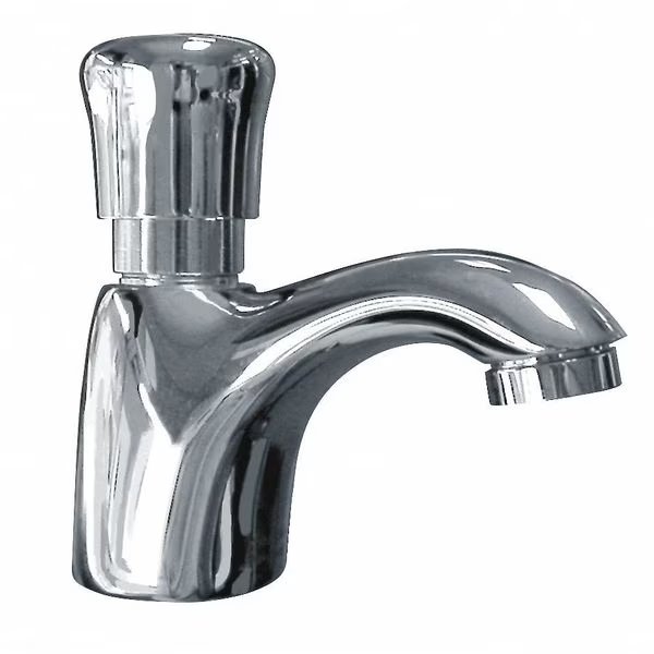Metering Single Hole Mount, 1 Hole Low Arc Bathroom Faucet, Polished chrome, American Standard, Mfr#: 1340109.002