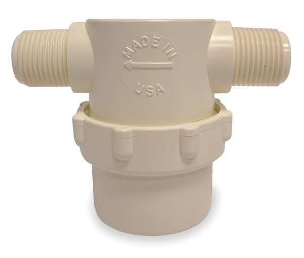 Line Strainer, Low Profile, 3/8", MNPT, Ron-Vik, Mfr#: 7221490