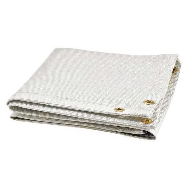 Welding Blanket, 8 ft. W, 8 ft., White, Steiner, Mfr#: 367-8X8