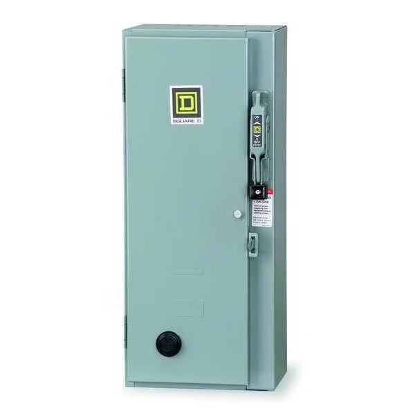 NEMA Fusible Str, Size 0,120V Coil, 1 Enc, Square D, Mfr#: 8538SBG13V02S