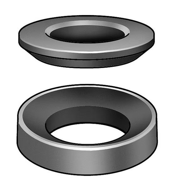 Spherical Washer, Fits Bolt Size 3/4 in Steel, Black Oxide Finish, 1 PR, EnjoyTool Select, Mfr#: Z9466SET