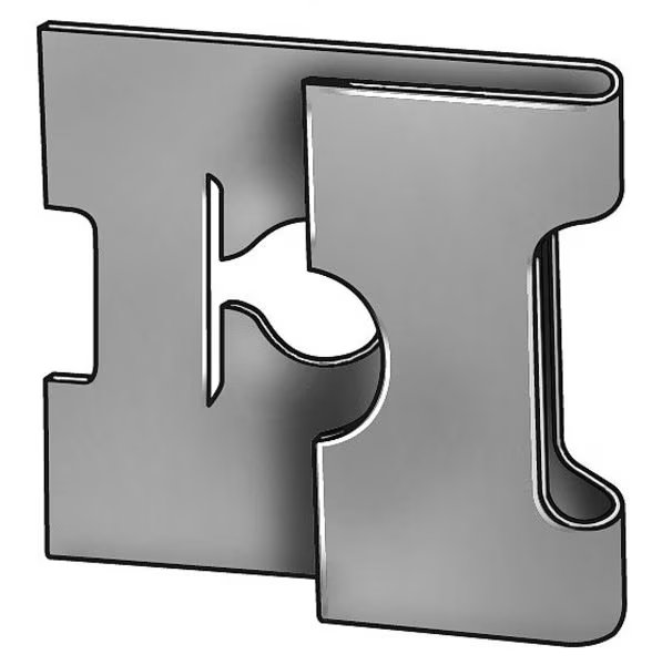 Spring Nut, #10, J Shape, Steel, Not Graded, Phosphate Finish, 50 PK, EnjoyTool Select, Mfr#: 1LAZ9