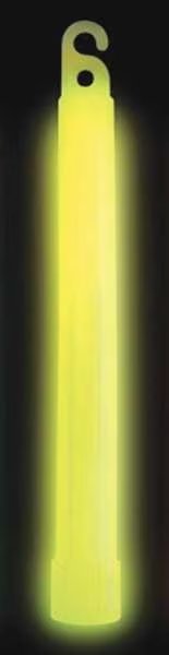 Lightstick, Yellow, 12 hr., 6 In. L, PK10, Snaplight By Cyalume Technologies, Mfr#: 9-08004B