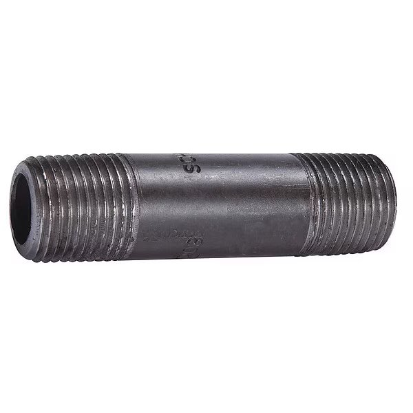 1-1/4" x 12" Black Pipe Nipple Sch 80, EnjoyTool Select, Mfr#: 90716