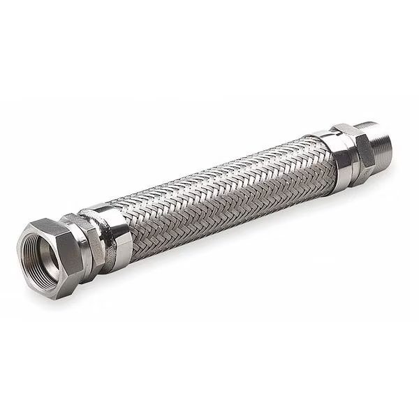 1-1/2" Dia x 36" L 321 SS Flexible Metal Hose, Hose Master, Mfr#: G150SHXJ360